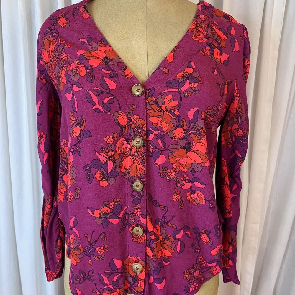 Maeve Jourdain Flowy Blouse